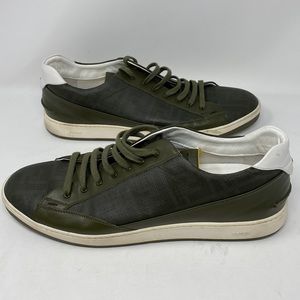 Authentic Fendi Men’s Zucca print Low Top sneaker size 10 UK / 11 US